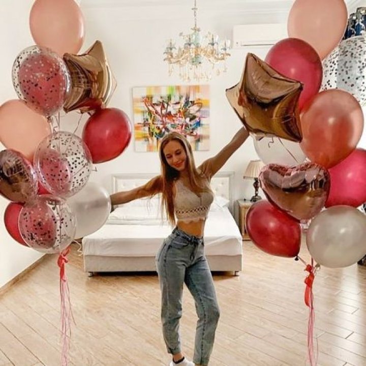 Фонтаны шаров "Селебрити" в Балаково