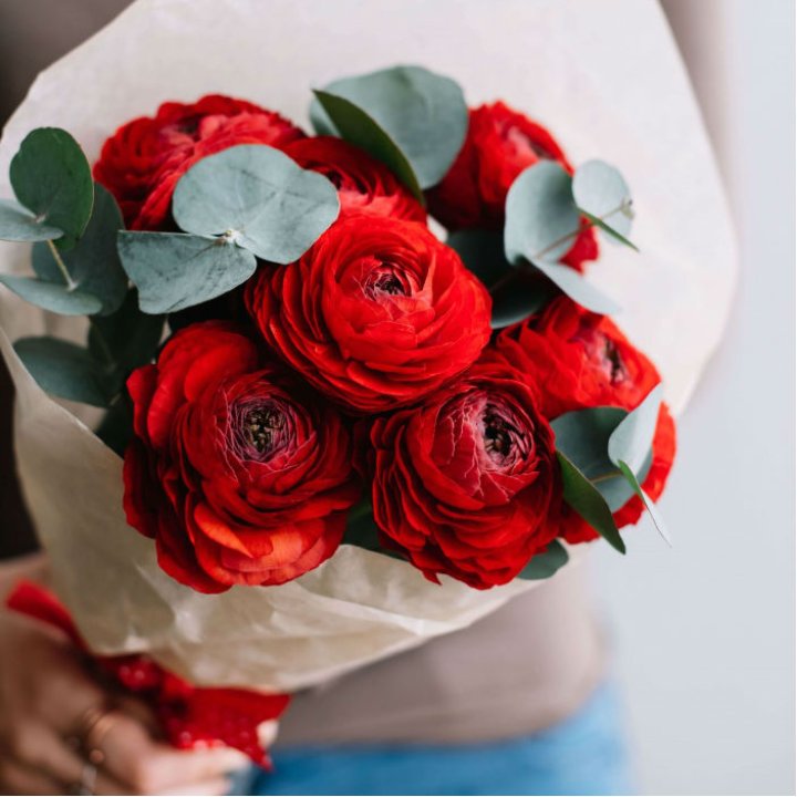 Букет ранункулюсов  в Балаково