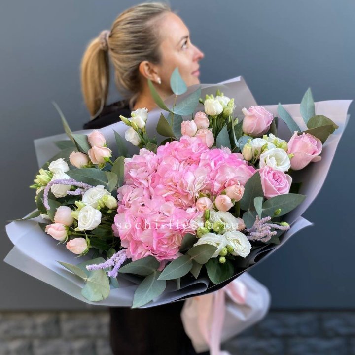 Дизайнерский букет "Кристал" в Балаково