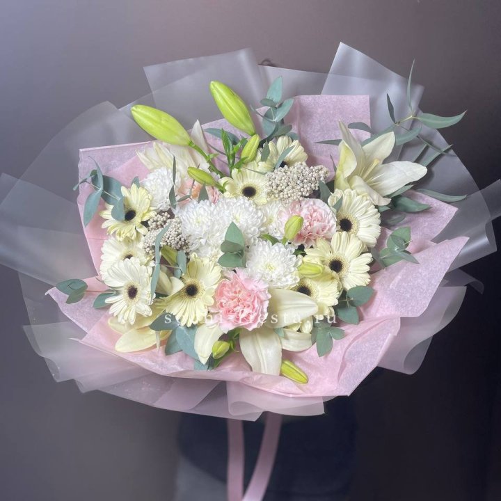 Букет "Нежная савана" в Балаково