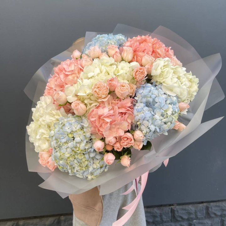 Дуо гортензии и бомбастик в Балаково