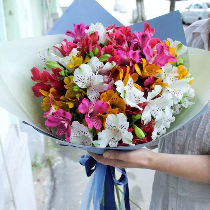 Микс альстромерий в Балаково