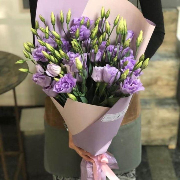 Букет эустом "Лило" в Балаково