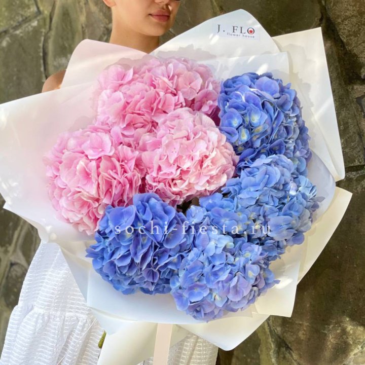 Букет гортензий №1 в Балаково