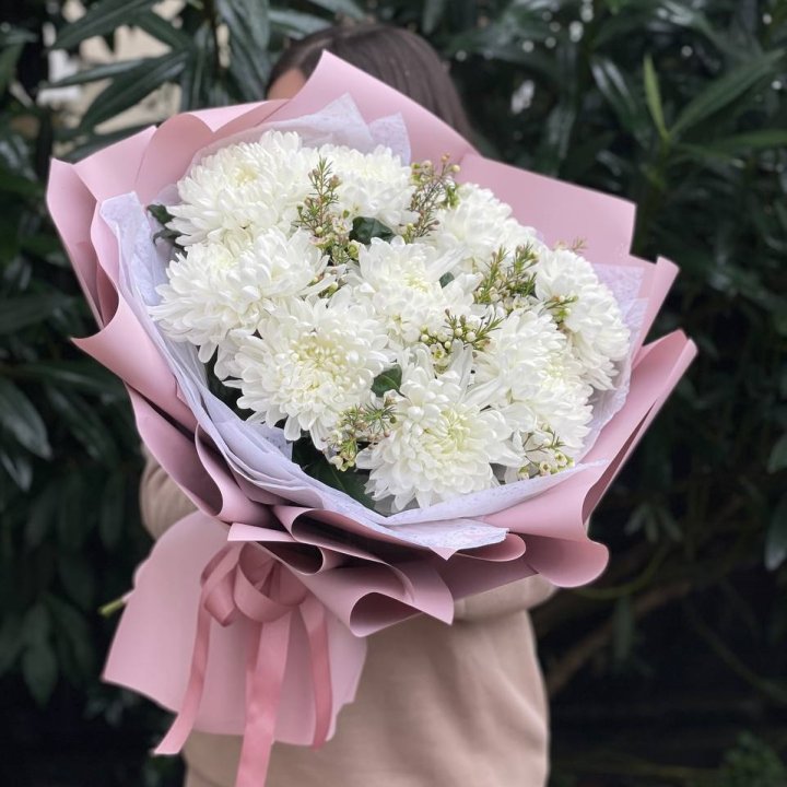 Букет хризантем №1 в Балаково