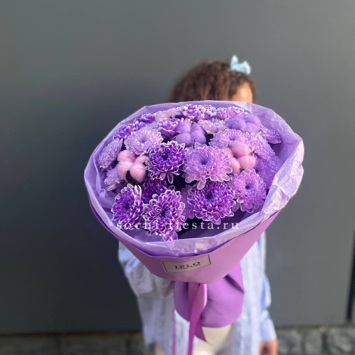 Хризантемы с хлопком в Балаково