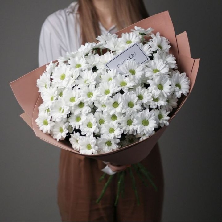 Хризантемы в крафте в Балаково