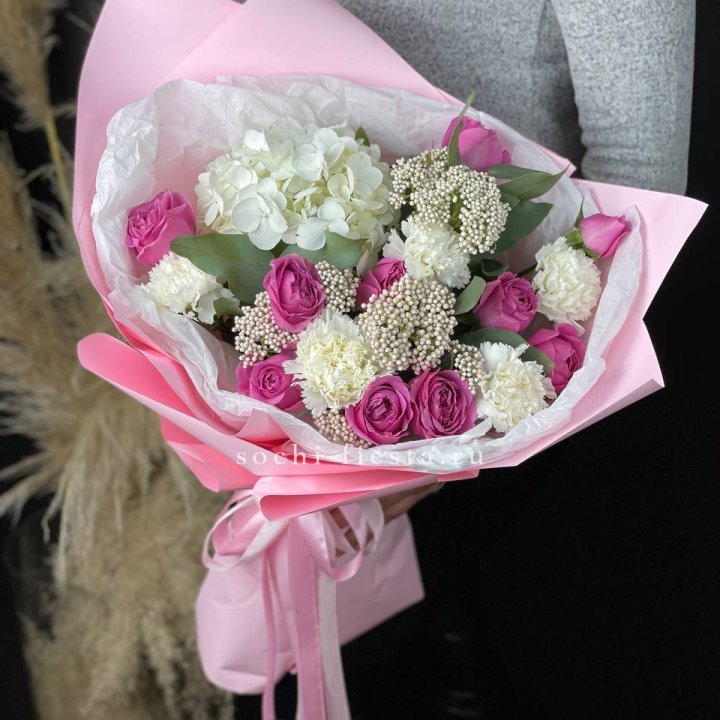 Букет с мисти бабблс №1 в Балаково