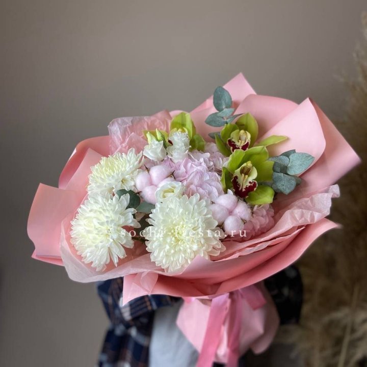  Букет с орхидеями "Вита" в Балаково