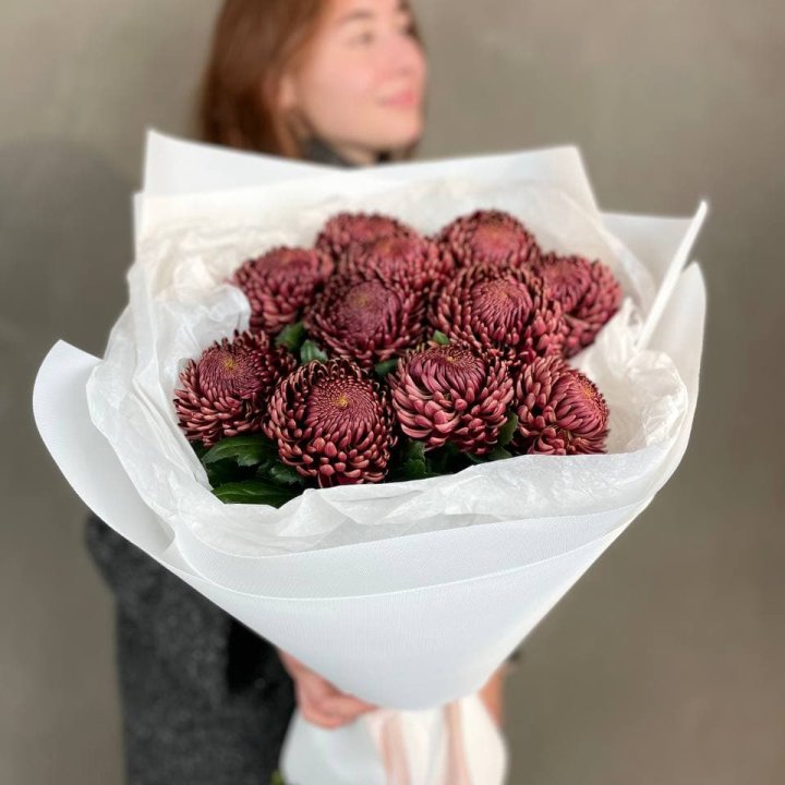 Букет хризантем "Касиопия" в Балаково