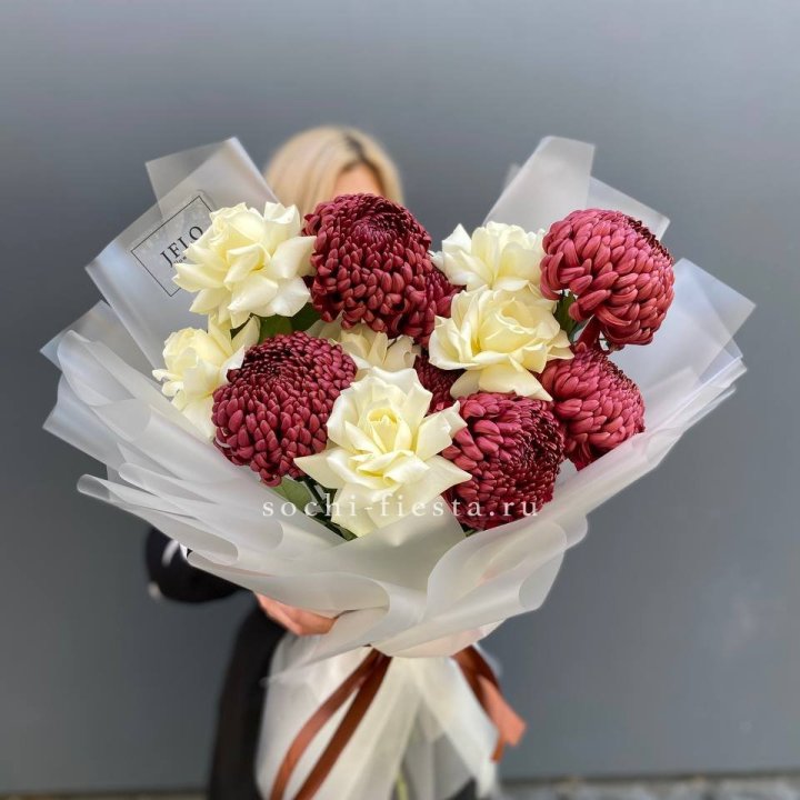 Дуо бигуди и розы в Балаково