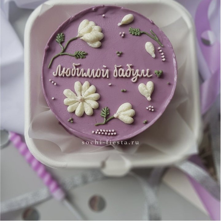 Бенто-торт "Любимой бабуле" в Балаково