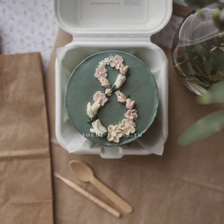 Бенто-торт "8 марта" green  в Балаково