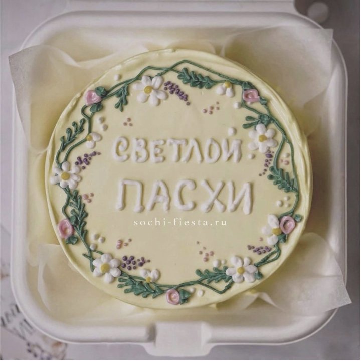 Бенто-торт "Светлой Пасхи" 2 в Балаково