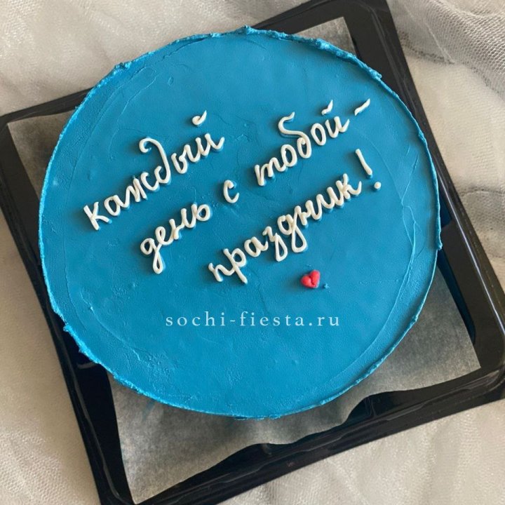 Бенто-торт "Каждый день с тобой праздник"  в Балаково