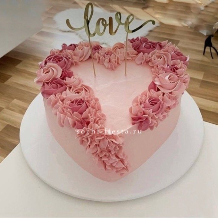Торт "Сердце" 10 в Балаково
