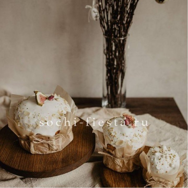 Кулич мини с изюмом в Балаково