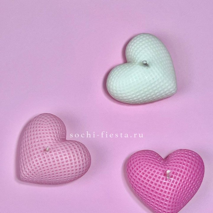 Набор свеч сердец в Балаково