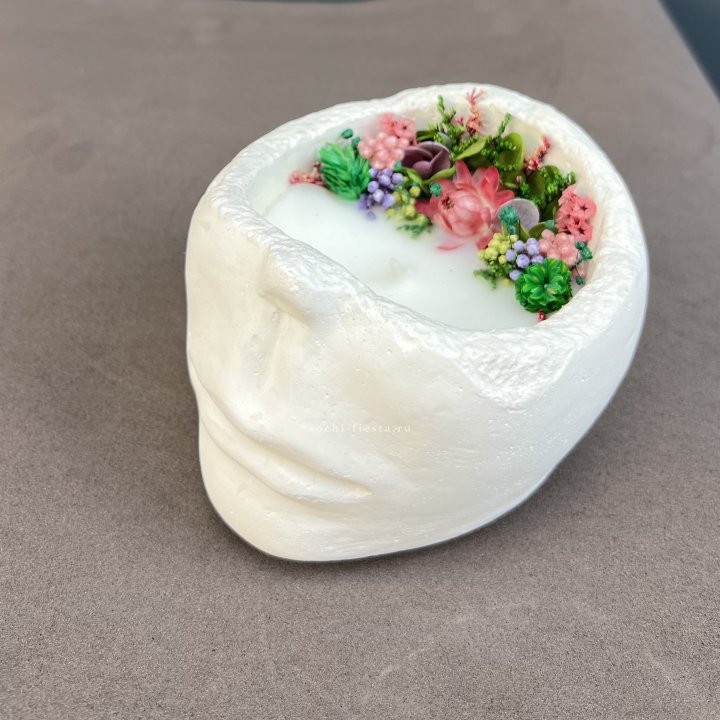 Свеча ароматическая в гипсе  в Балаково