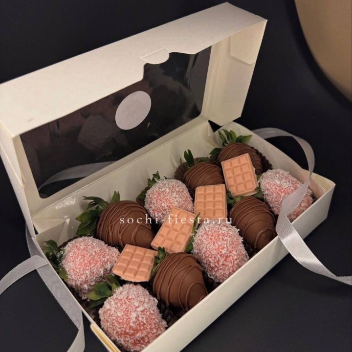 Клубника в шоколаде 10 ягод №2 в Балаково