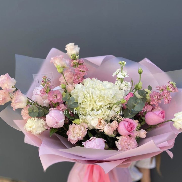 Дизайнерский букет "Фламинго" в Балаково