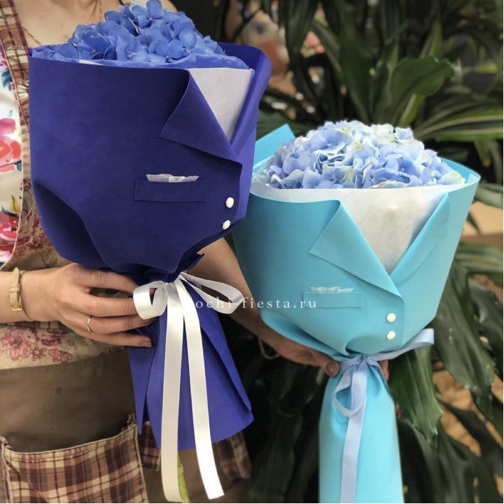Букет с гортензией с пиджаком в Балаково