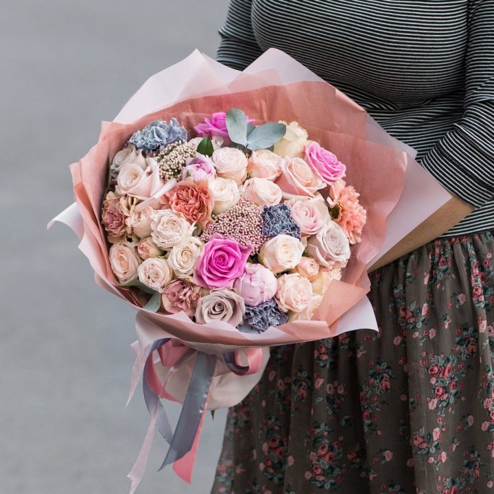 Дизайнерский букет №4 в Балаково