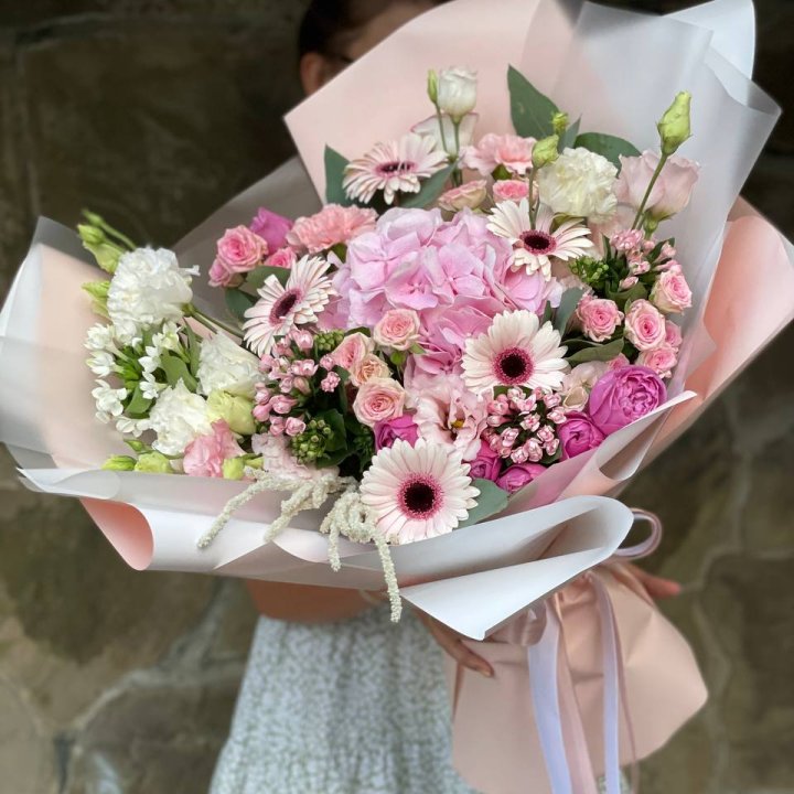 Авторский букет Пич в Балаково