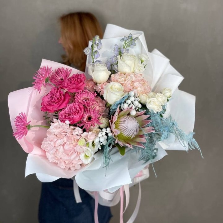 Дизайнерский букет "Фантастик" в Балаково