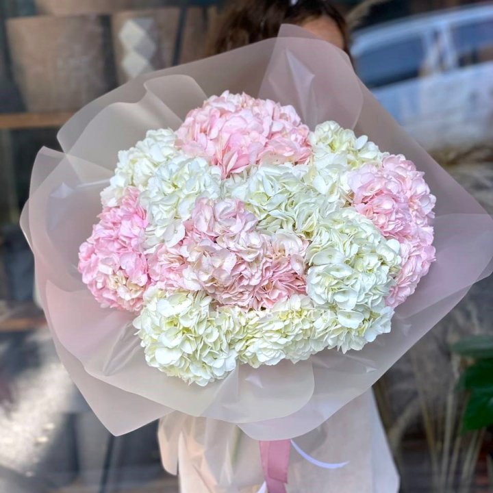 Букет гортензий № 3 в Балаково