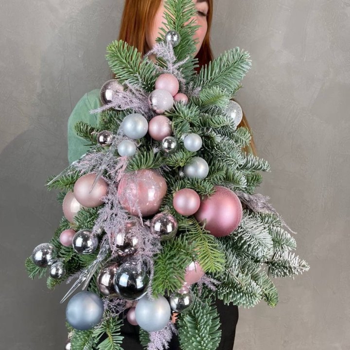 Новогодняя елочка "Розе голд" в Балаково