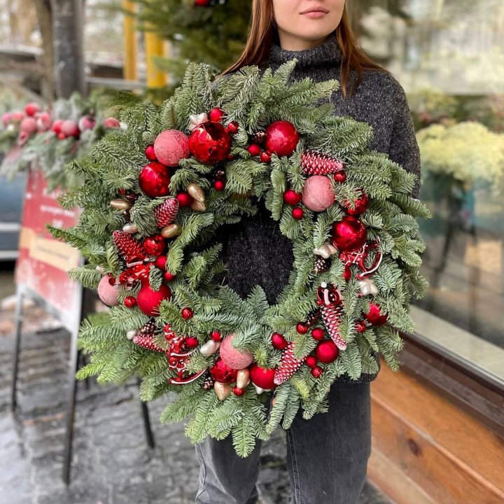 Рождественский венок  в Балаково