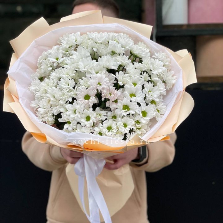 Букет хризантем в Балаково