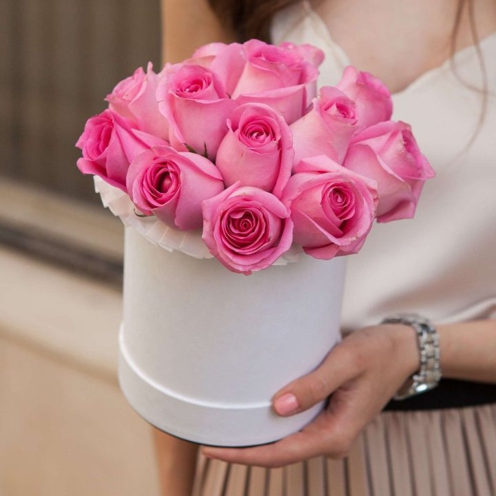 15 роз в боксе Кэтрин в Балаково