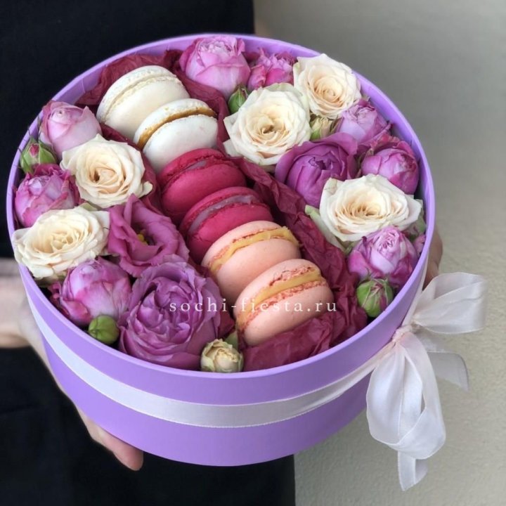 Цветочный бокс "Лаванди" в Балаково