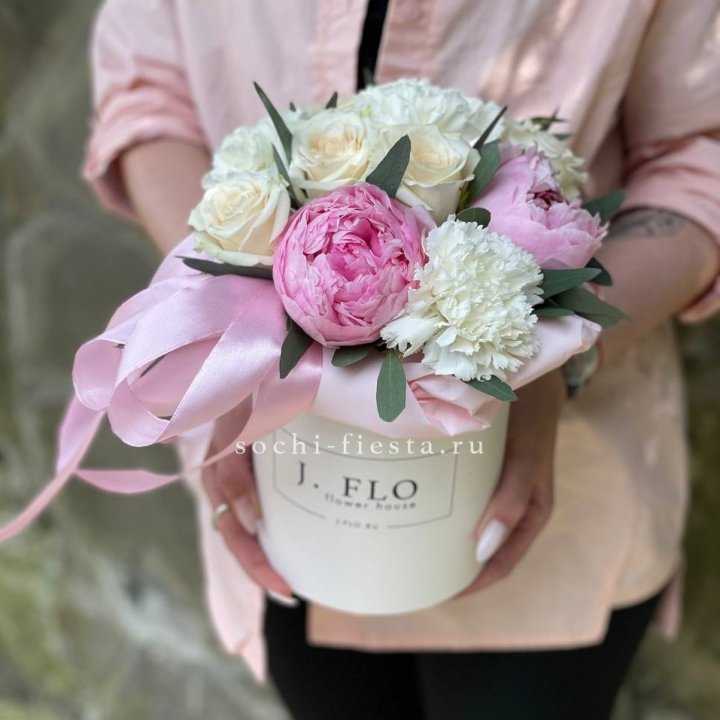 Цветочный бокс мини №2 в Балаково