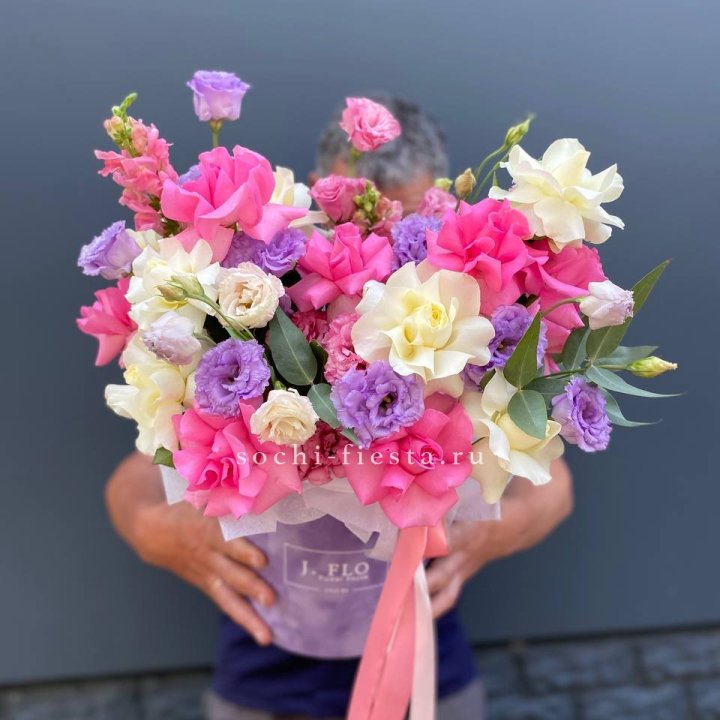 Цветочный бокс "Сиона" в Балаково