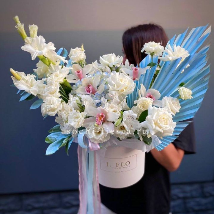 Цветочный бокс №3 в Балаково