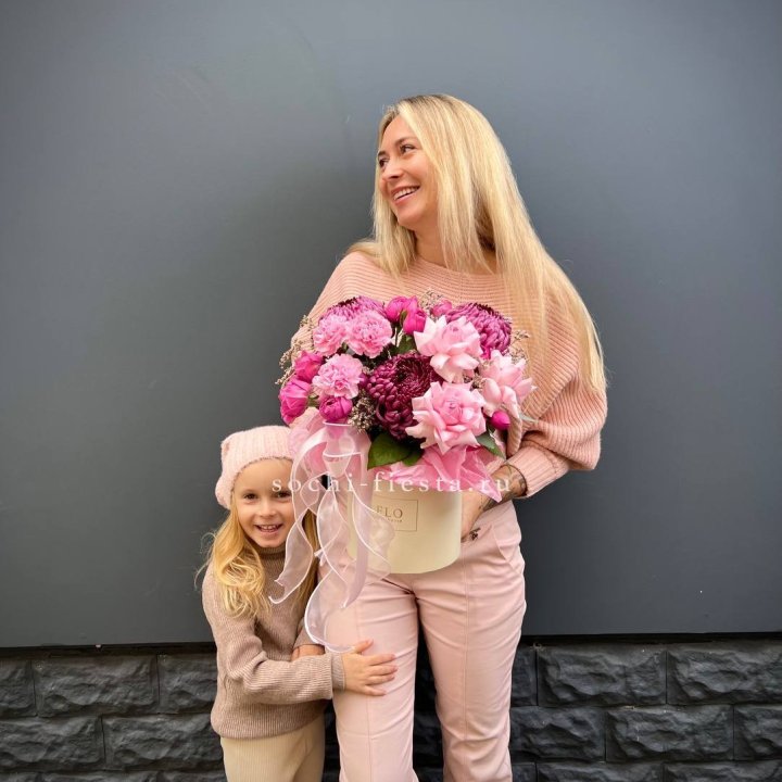 Цветочный бокс "Альба" в Балаково