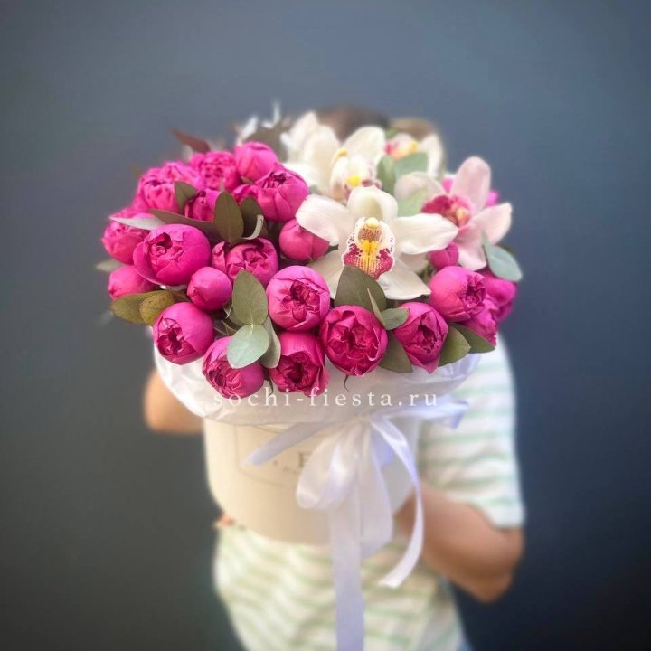 Бокс дуо мисти и орхидеи в Балаково