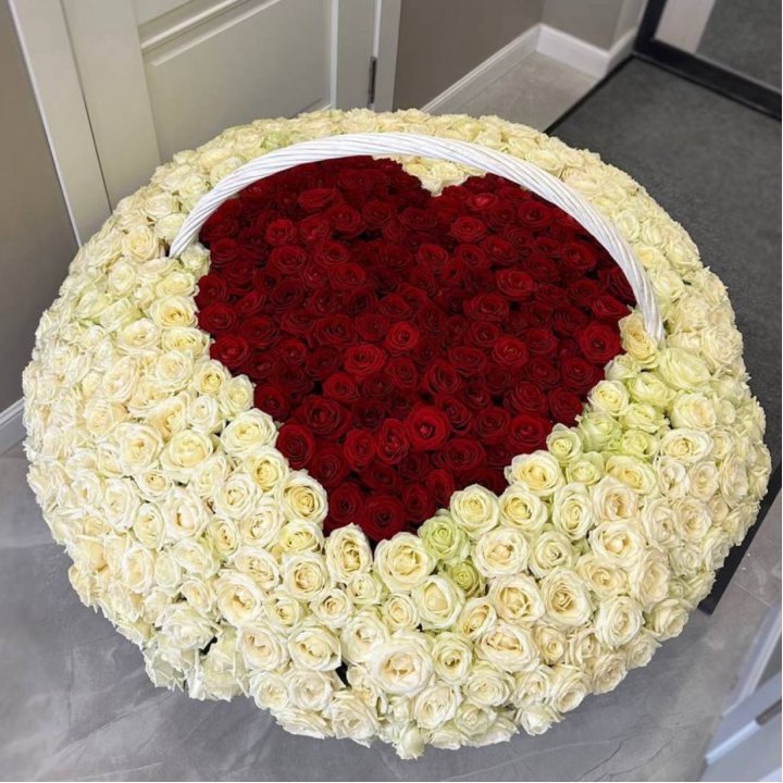 501 роза сердце в Балаково