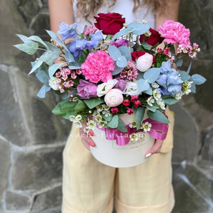 Цветочный бокс №4 в Балаково