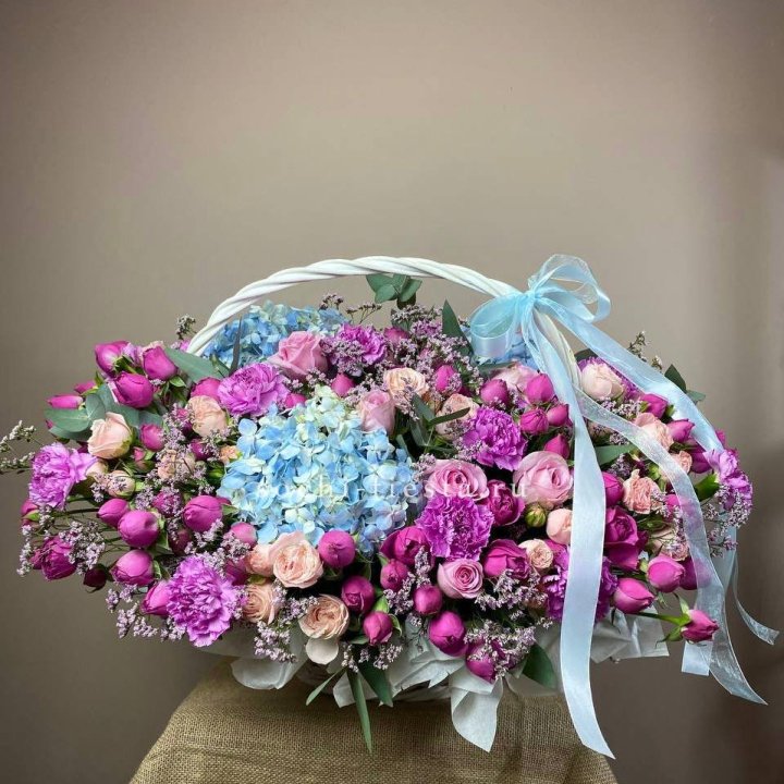 Авторская корзина "Лавандерия" в Балаково