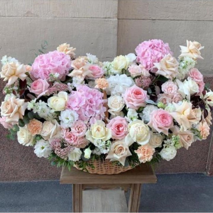 Цветочная корзина макси N2 в Балаково