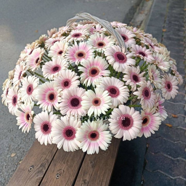 Корзина с герберами  в Балаково