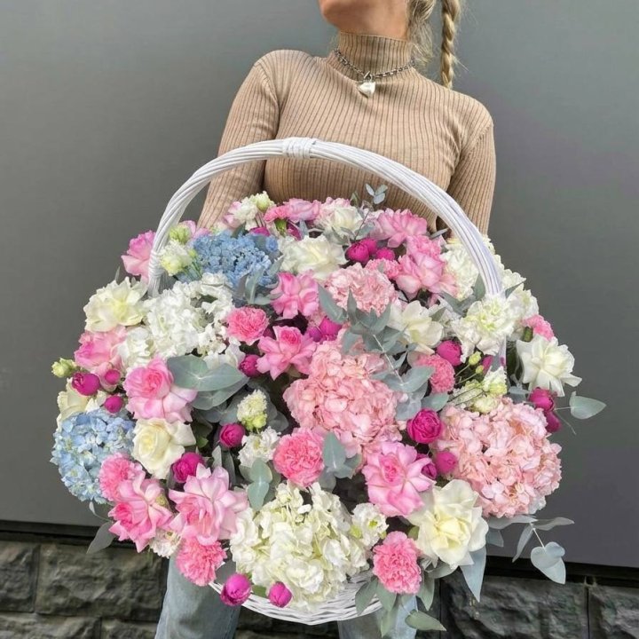 Цветочная корзина №3 в Балаково