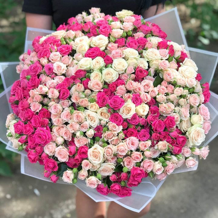 101 кустовая роза в Балаково