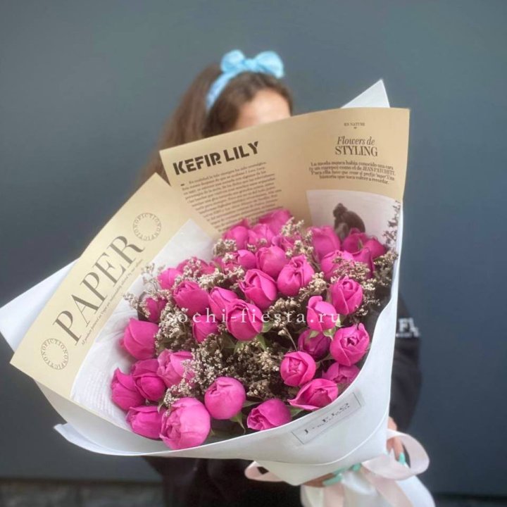 Пионовидные розы баблс №3 в Балаково