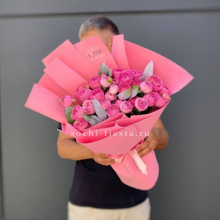 Пионовидные розы баблс №2 в Балаково