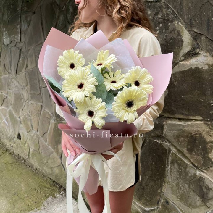 Букет голландских гербер  в Балаково